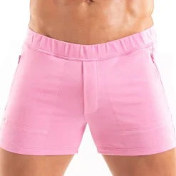 Short Paris Zippé Rose