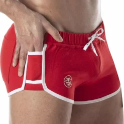 Short Rétro Rouge
