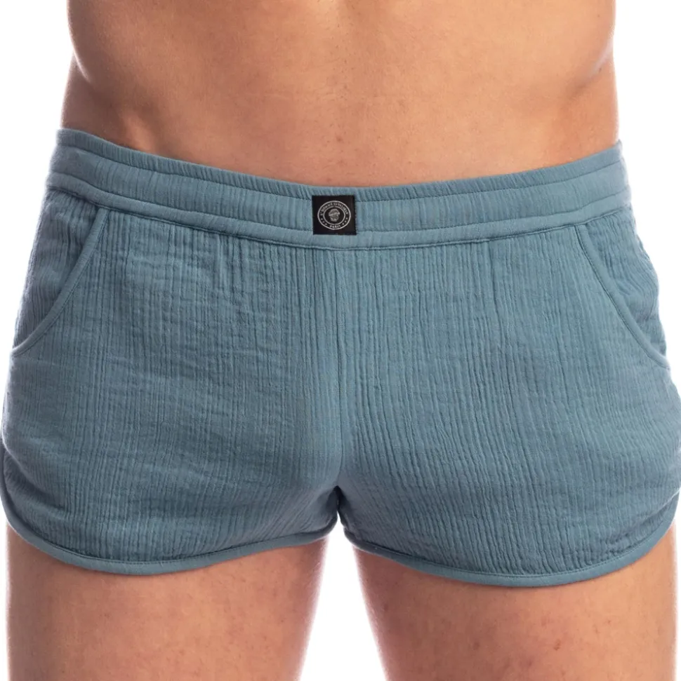 Short Split Palm Spring Bleu Alizé