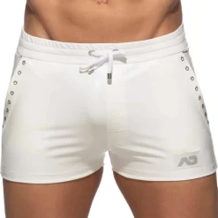 Short Sport Rub Tape Blanc