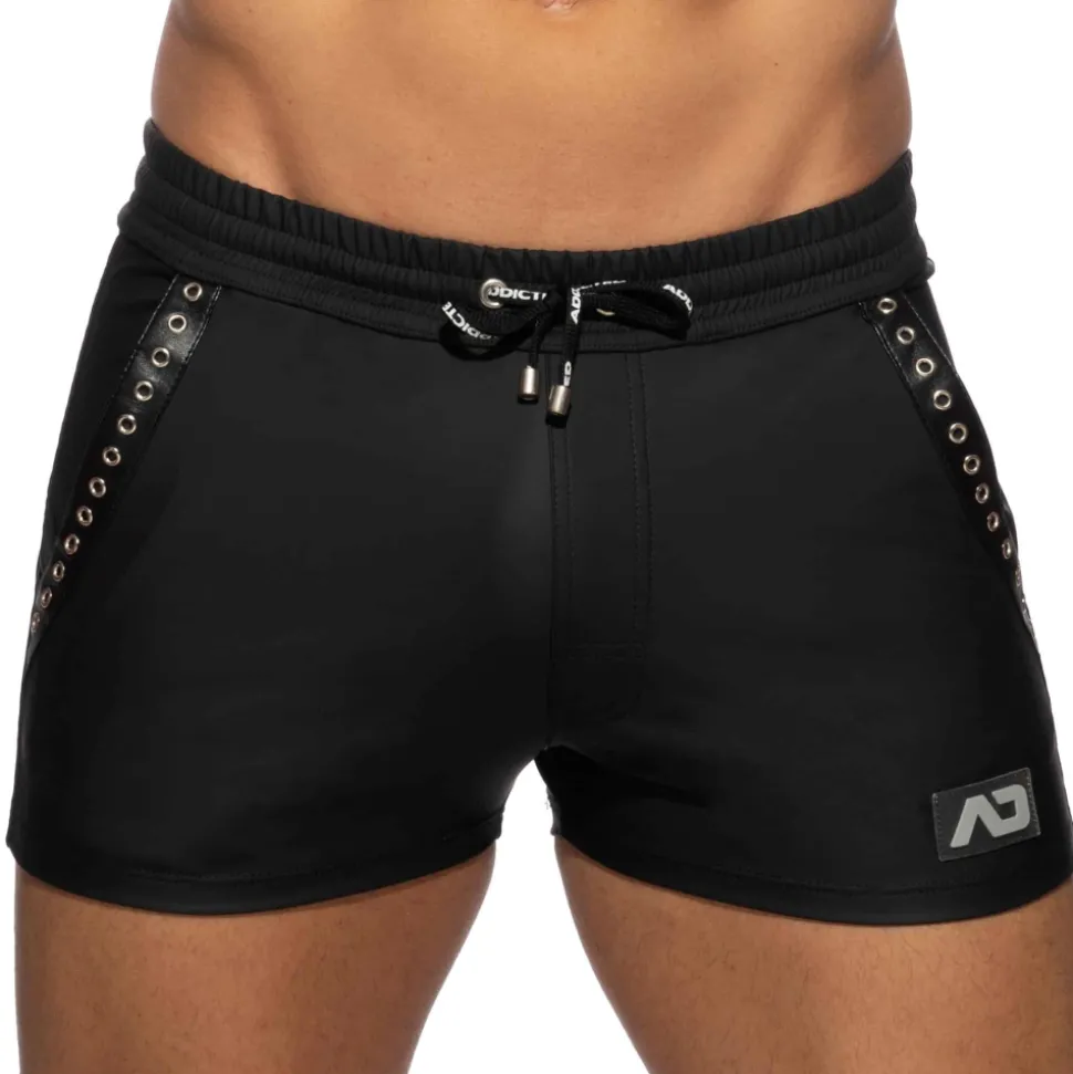Short Sport Rub Tape Noir
