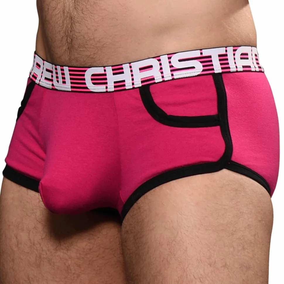 Shorty Almost Naked Rétro Pocket Fuchsia