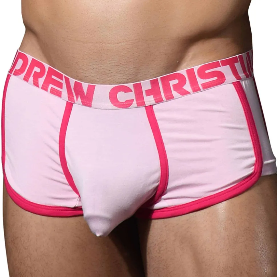 Shorty Almost Naked Rétro Bambou Rose