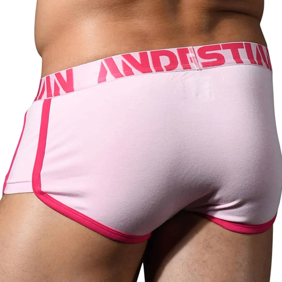 Shorty Almost Naked Rétro Bambou Rose