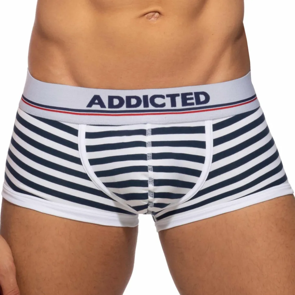 Shorty Basic Colors Coton Marin - Blanc