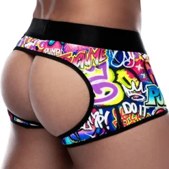 Shorty Bottomless Access Drip Graffiti