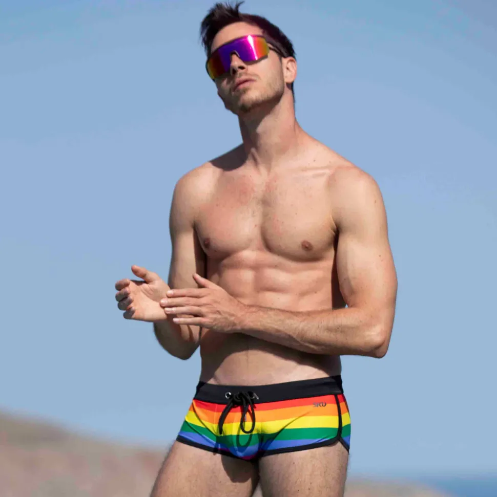 Shorty de Bain Arc-en-Ciel