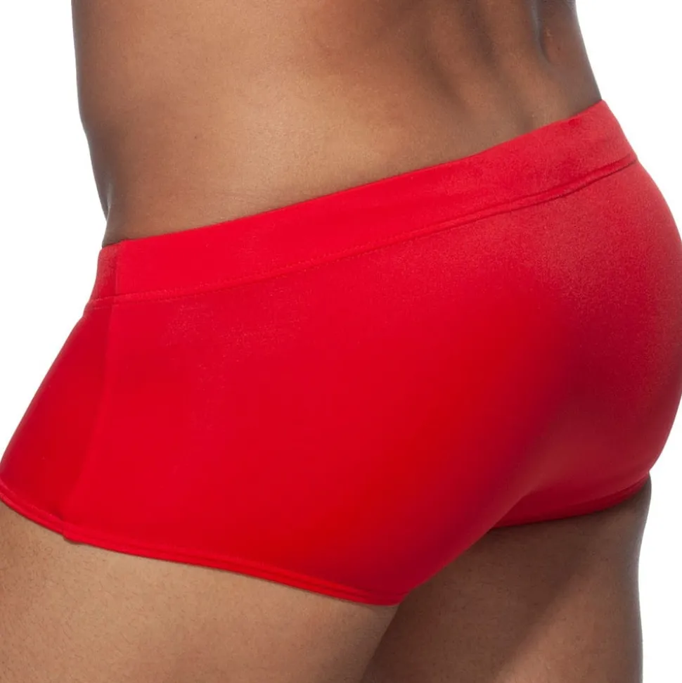 Shorty de Bain Basic Colors Rouge