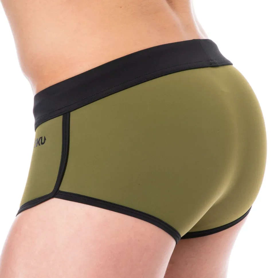 Shorty de Bain Kaki