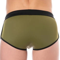 Shorty de Bain Kaki
