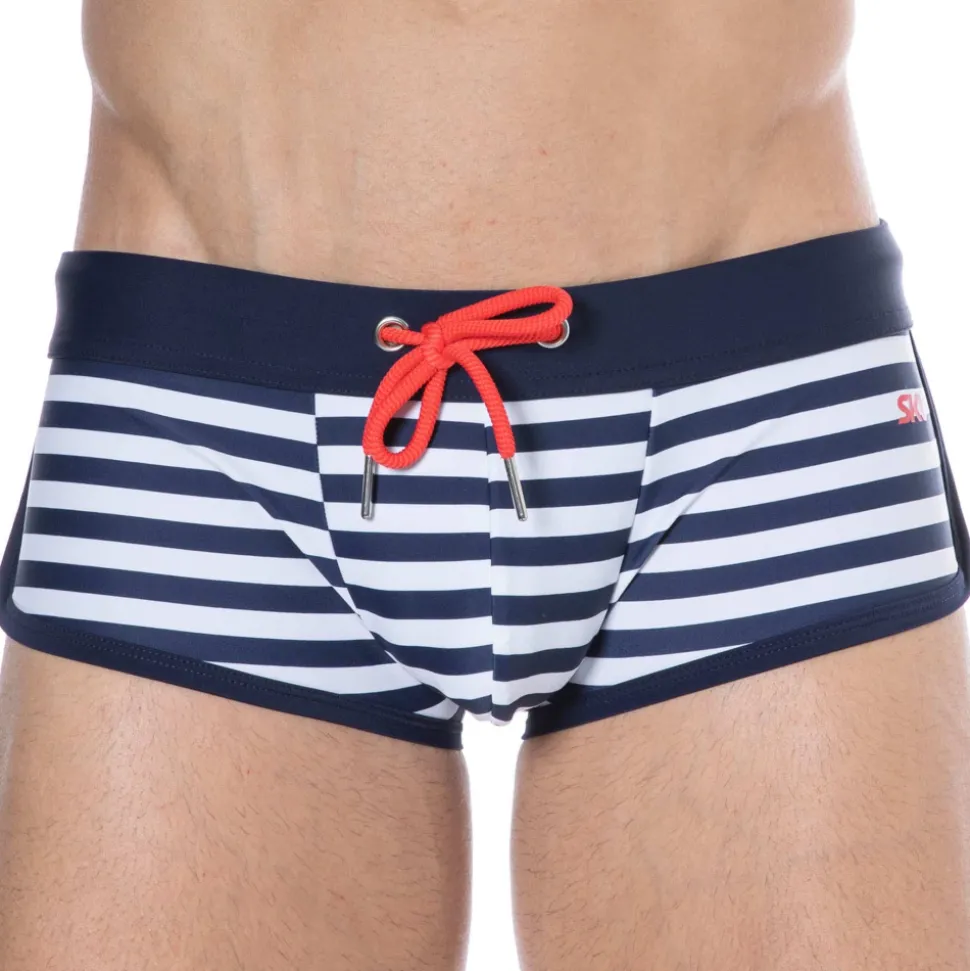 Shorty de Bain Marinière