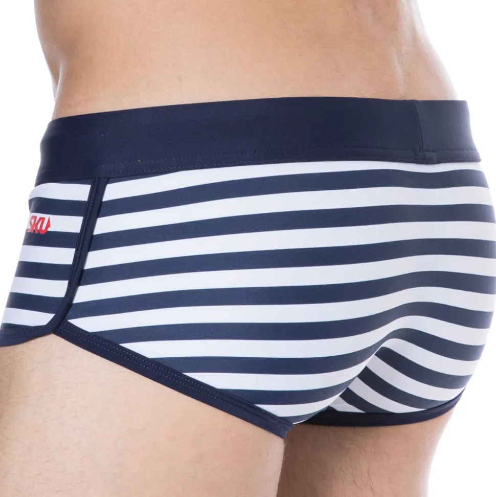 Shorty de Bain Marinière