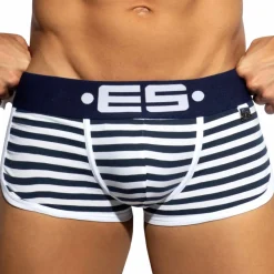 Shorty Double Side Coton Marinière