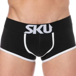 Shorty Logo Coton Noir