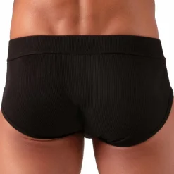 Slip à Lacet Noir