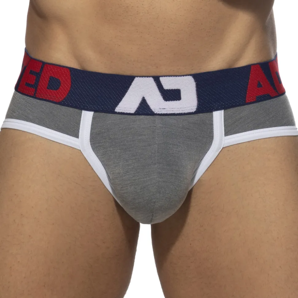 Slip AD Piqué Gris