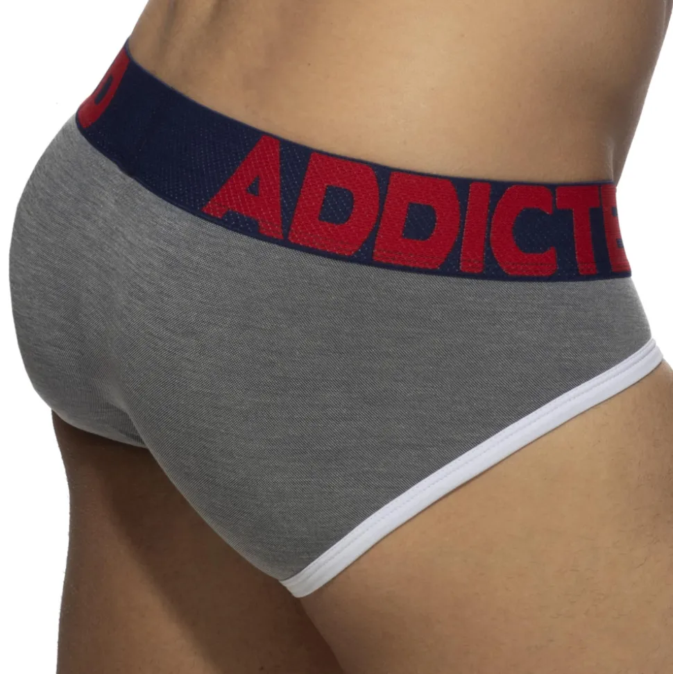 Slip AD Piqué Gris