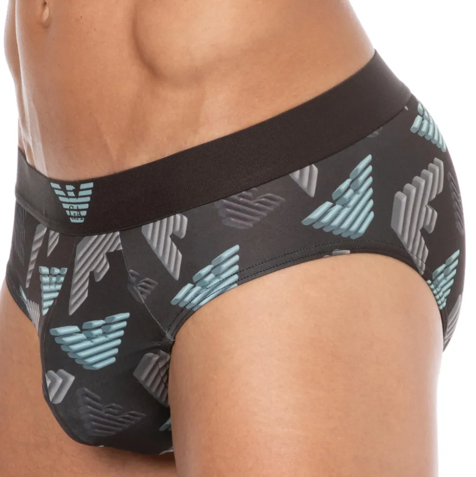 Slip All Over Printed Microfiber Chocolat