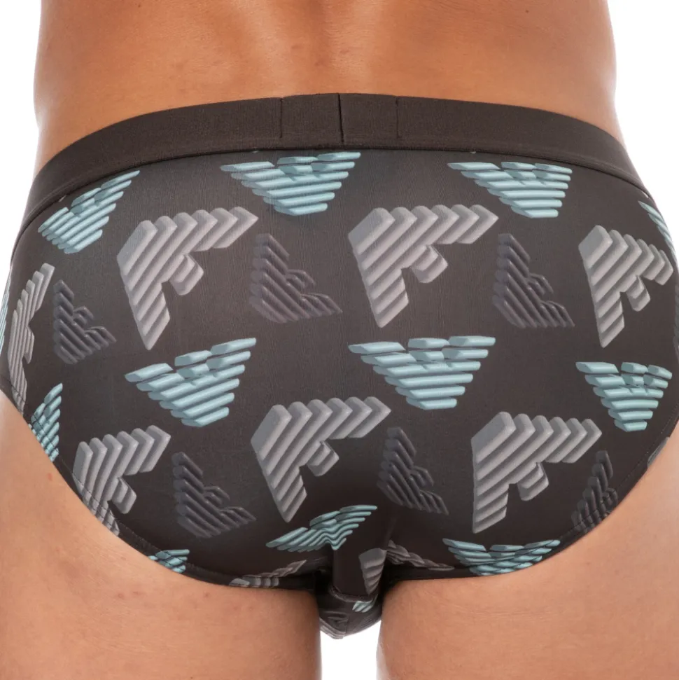 Slip All Over Printed Microfiber Chocolat