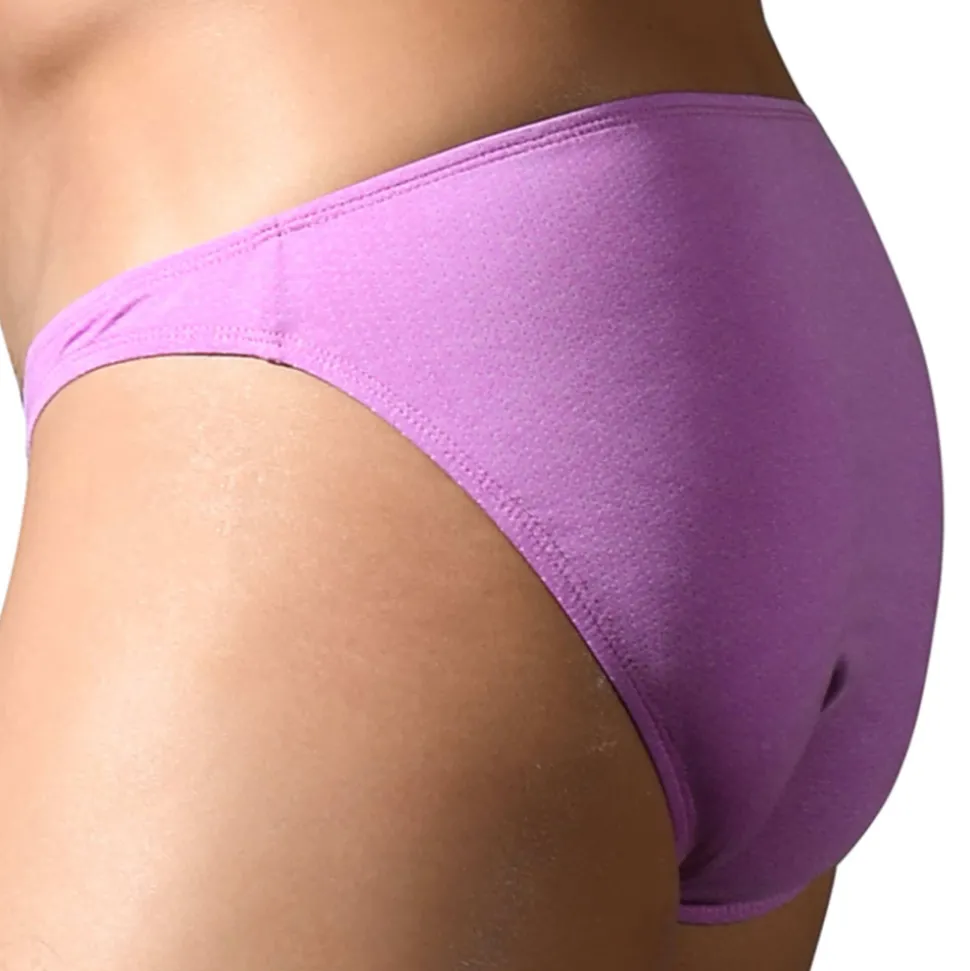 Slip Almost Naked Deep V Cut Mauve