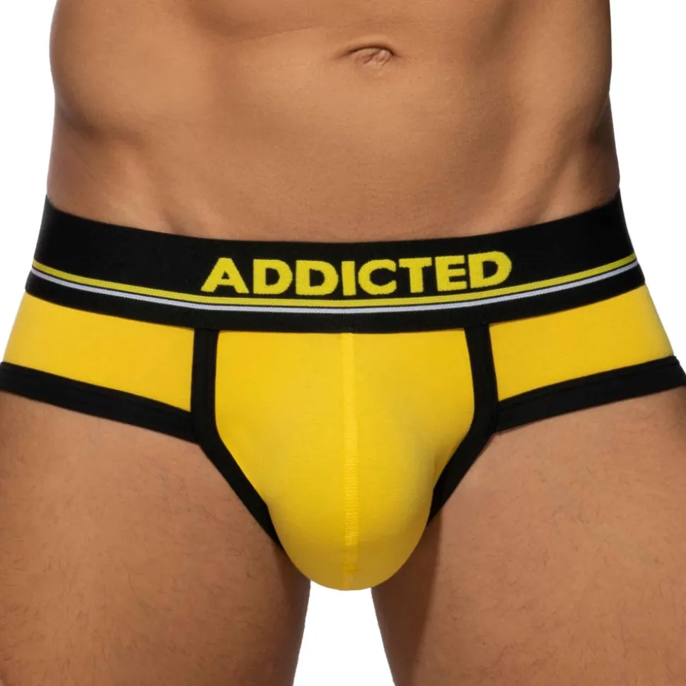 Slip Basic Colors Coton Jaune