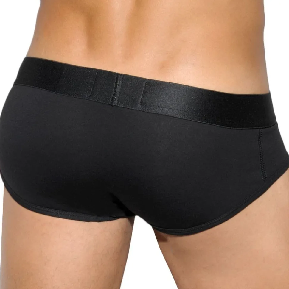 Slip Basic Cotton Noir