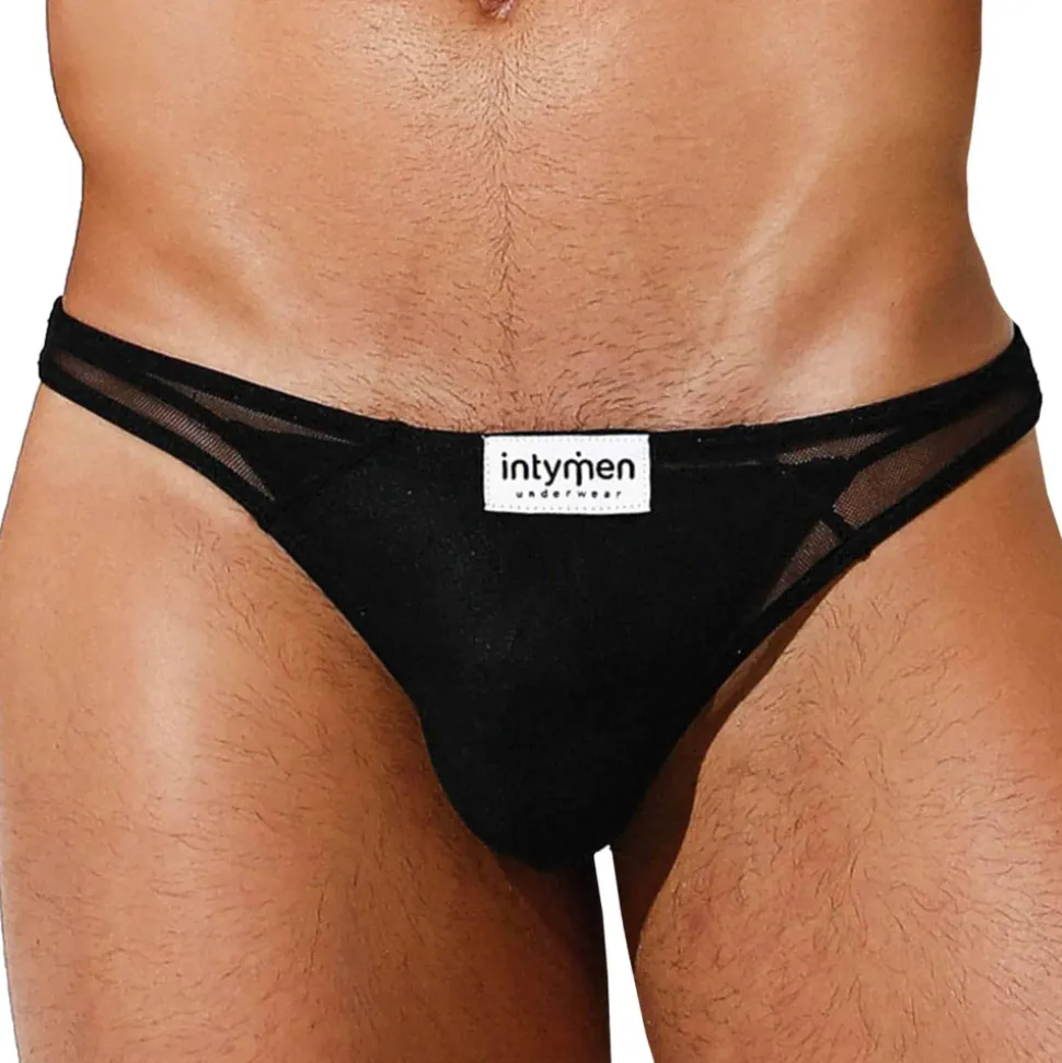 Slip Bikini Azurro Noir