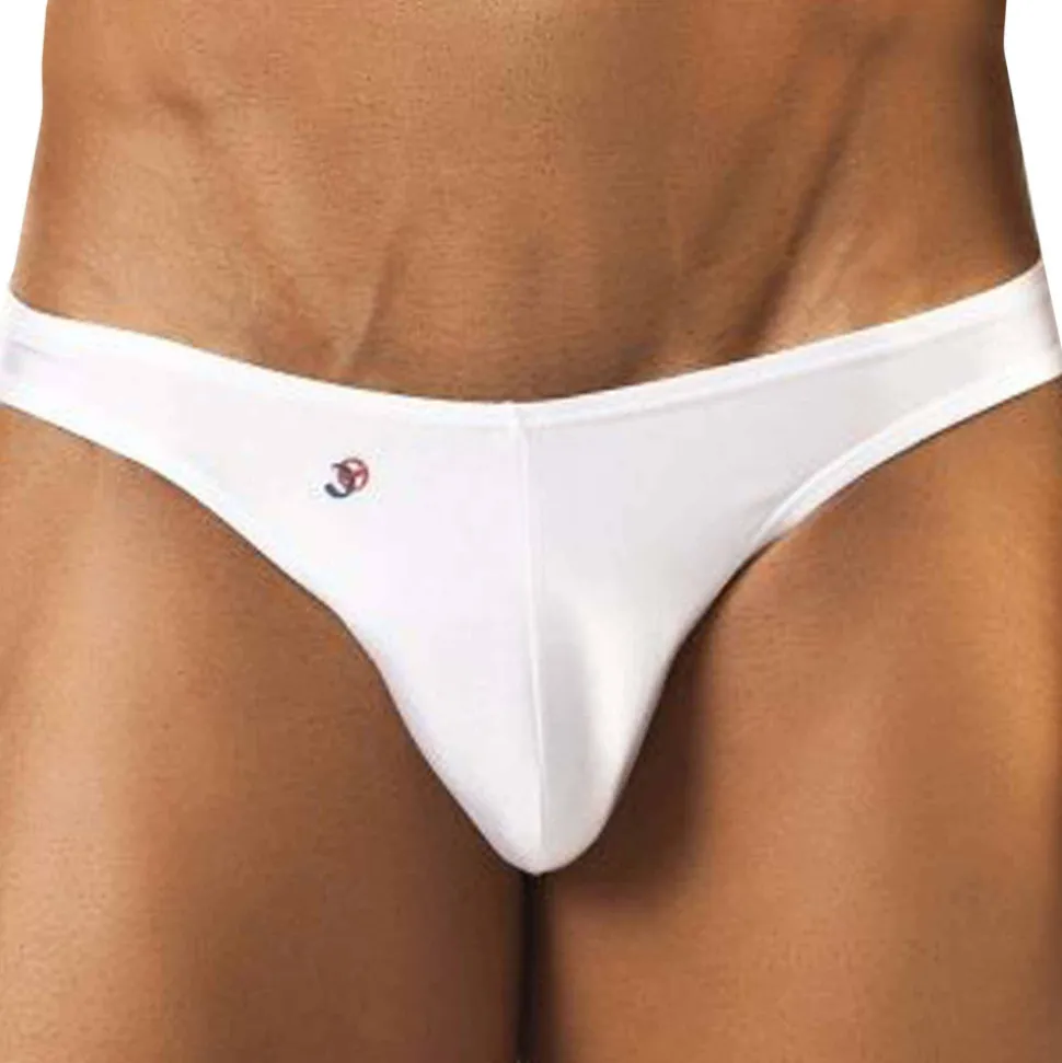 Slip Bikini Bulge Blanc