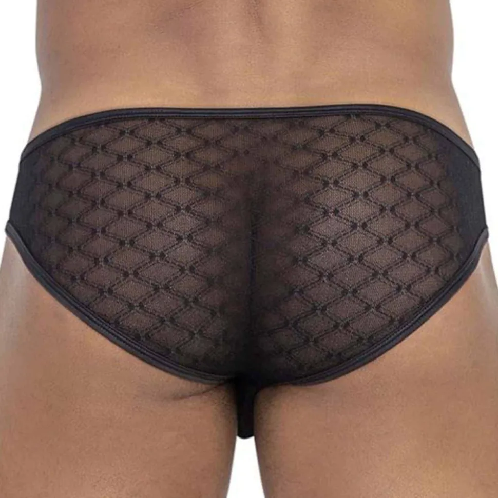 Slip Bikini Dentelle Noir