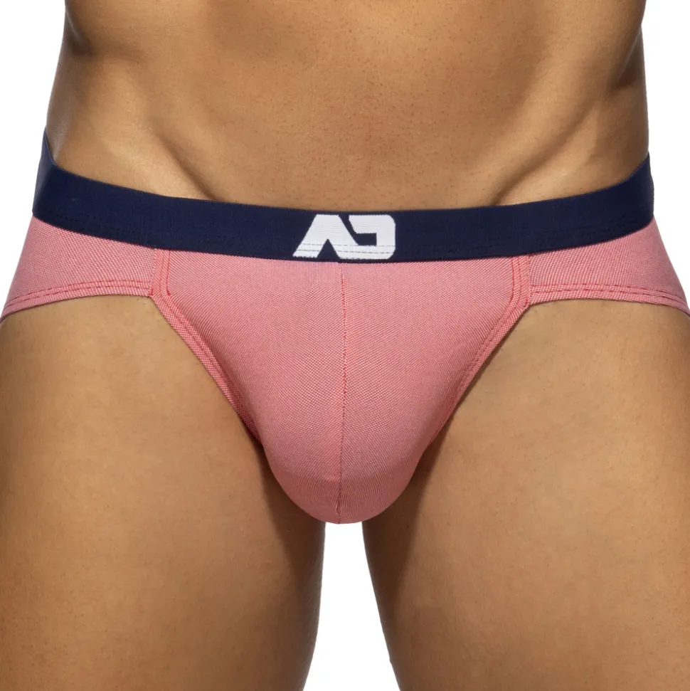 Slip Bikini Jeans Piqué Rose