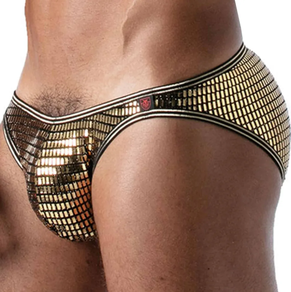 Slip Bikini Star Or