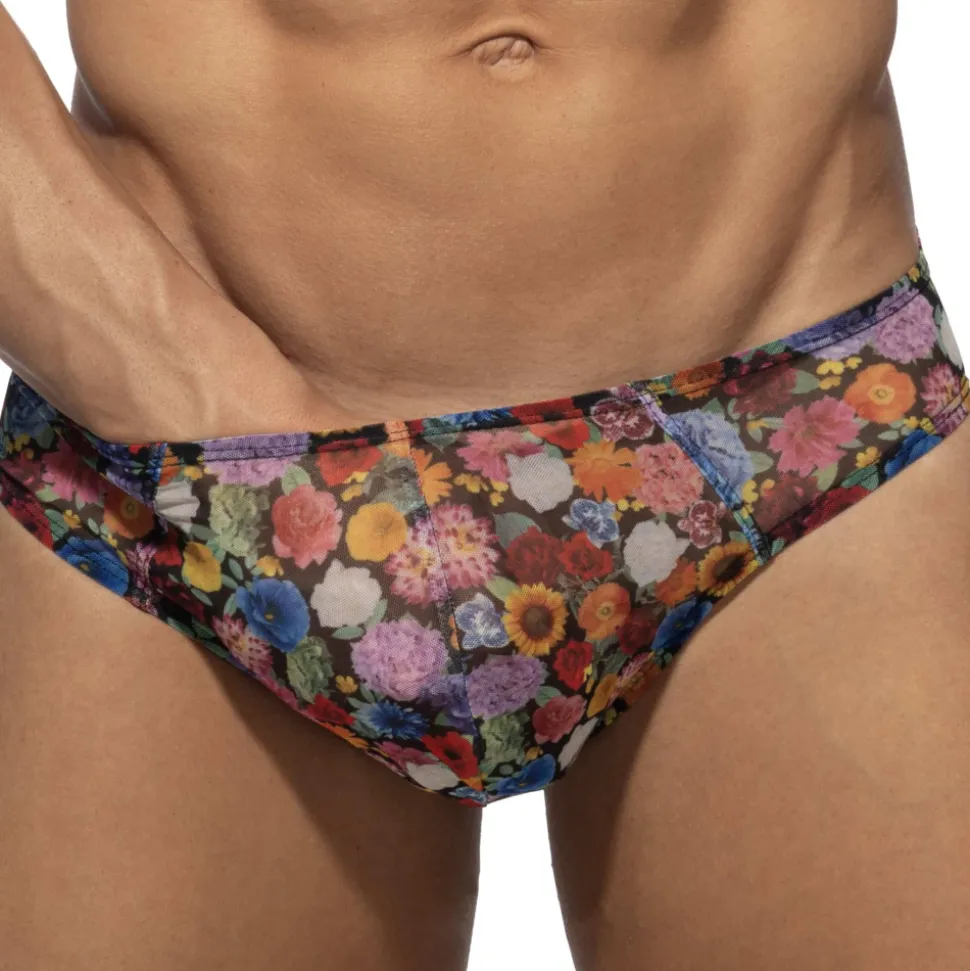 Slip Bikini Summer Garden Noir