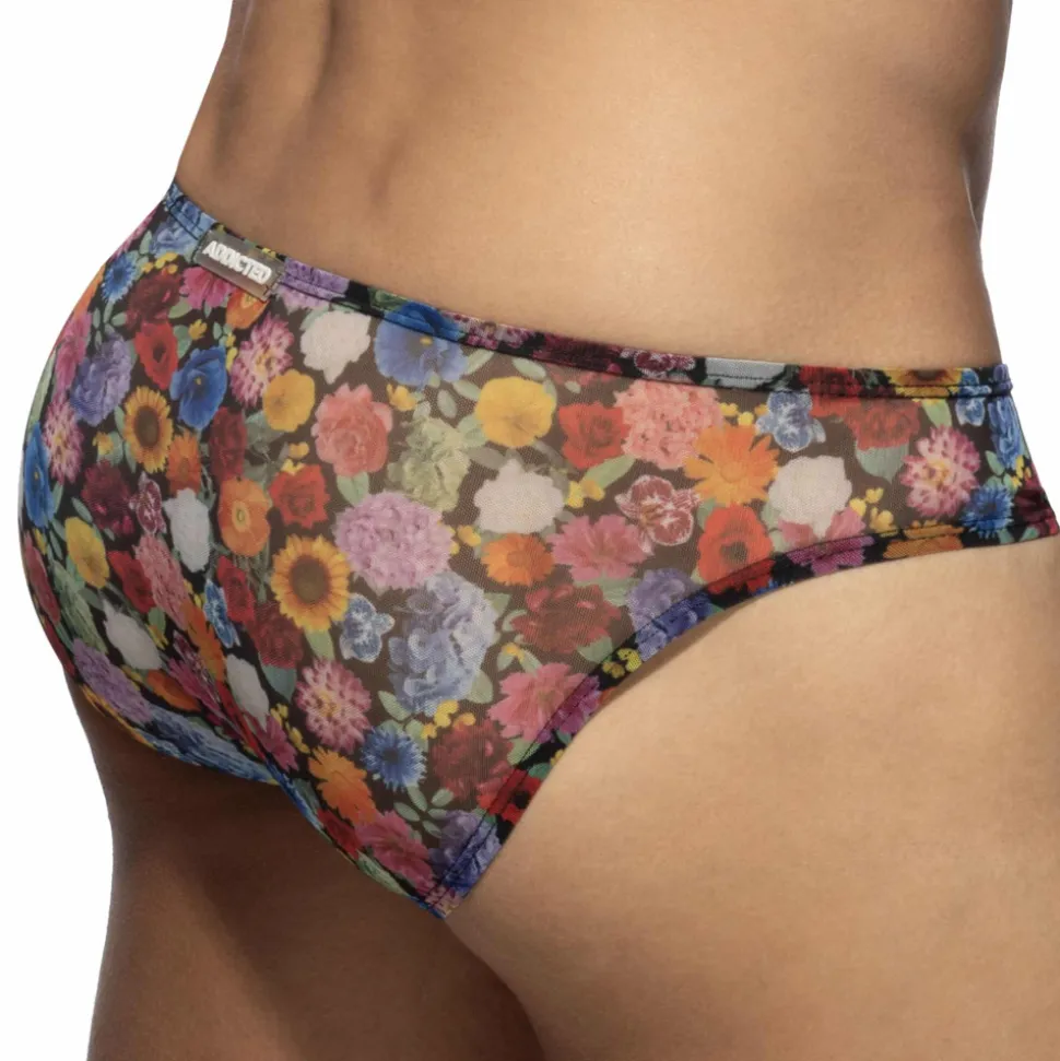 Slip Bikini Summer Garden Noir