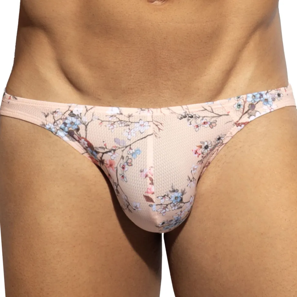 Slip Bikini Tokyo Rose Pâle