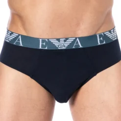 Slip Bold Monogram Coton Marine - Bleu