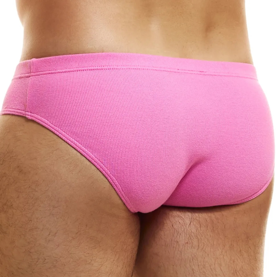Slip Classique Peace Coton Rose Fuchsia