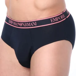 Slip Core Logoband Coton Marine - Rose