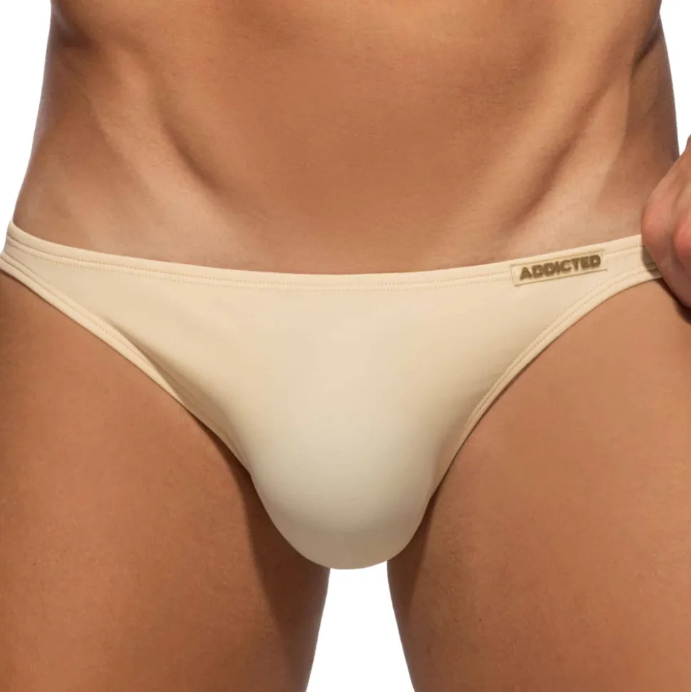 Slip de Bain Bikini Beige