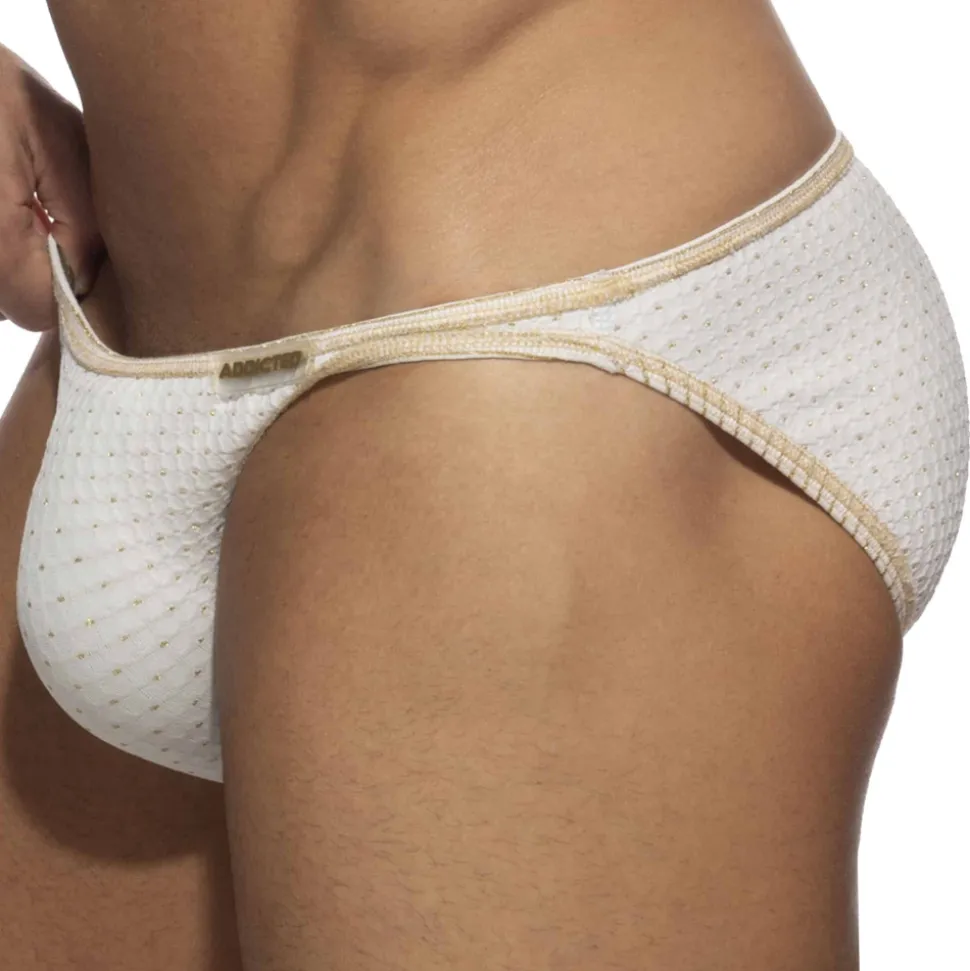 Slip de Bain Bikini Réversible Régal Ivoire