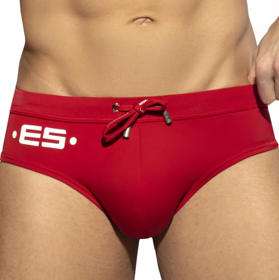Slip de Bain Europe 2.0 Rouge