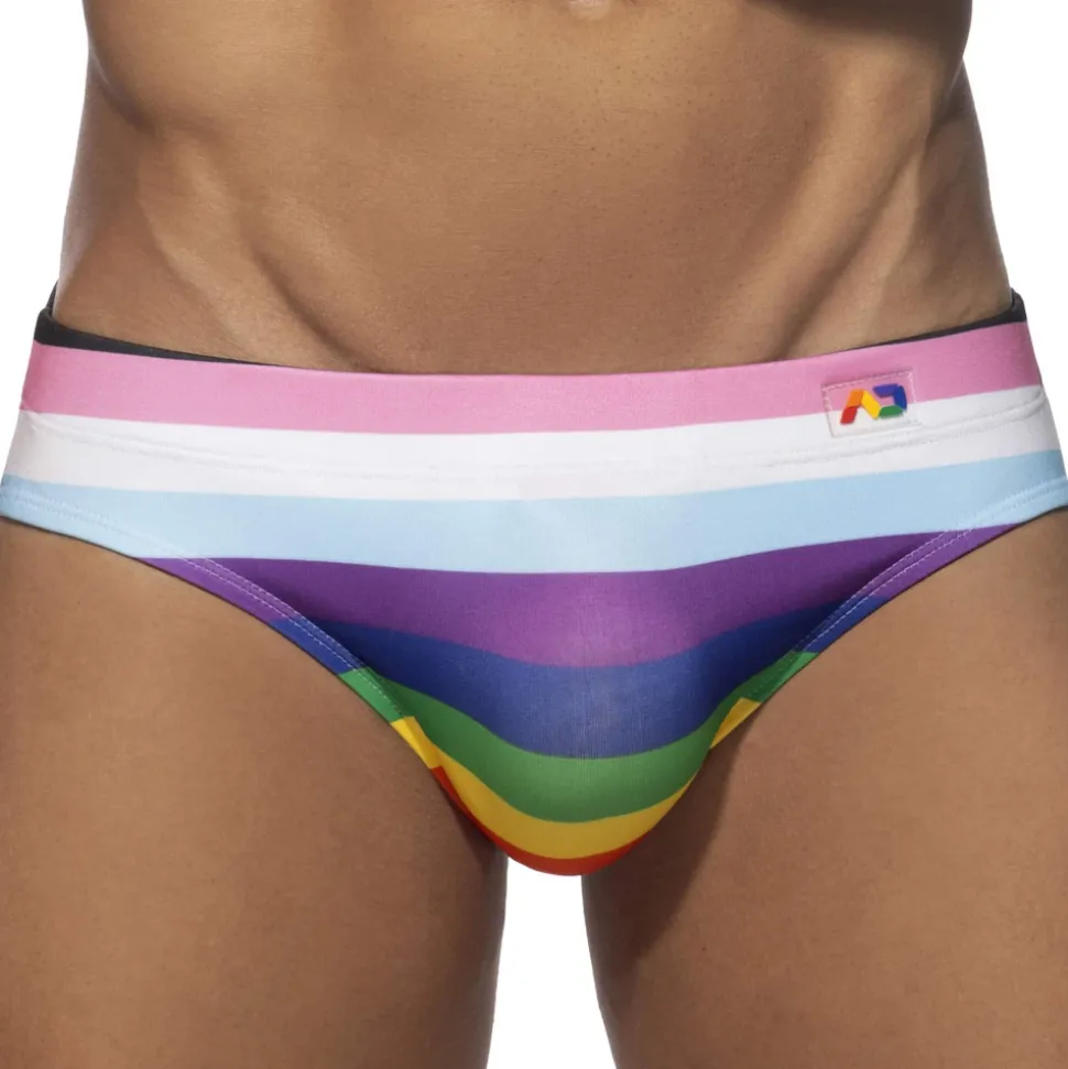 Slip de Bain Inclusive Arc-en-Ciel