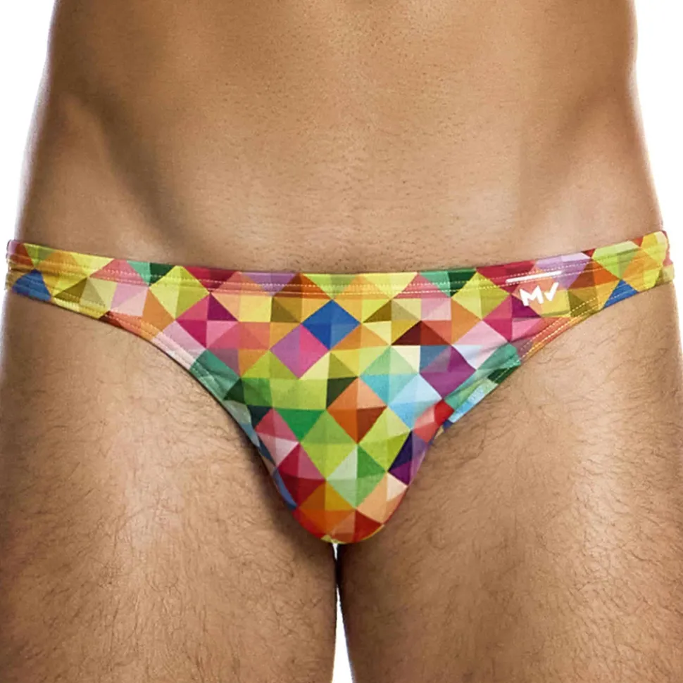 Slip de Bain Low Cut Rainbow