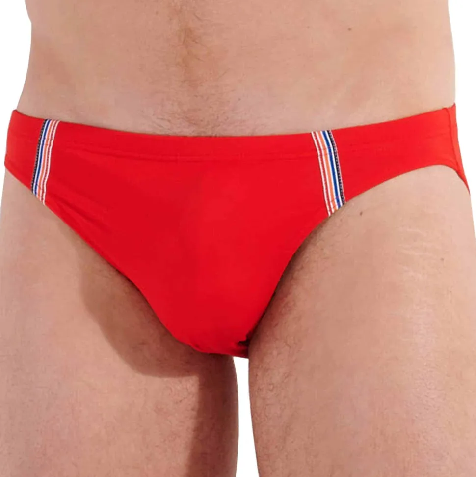 Slip de Bain Micro Nautical Cup Rouge