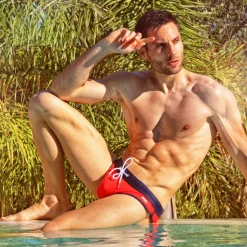 Slip de Bain Rouge