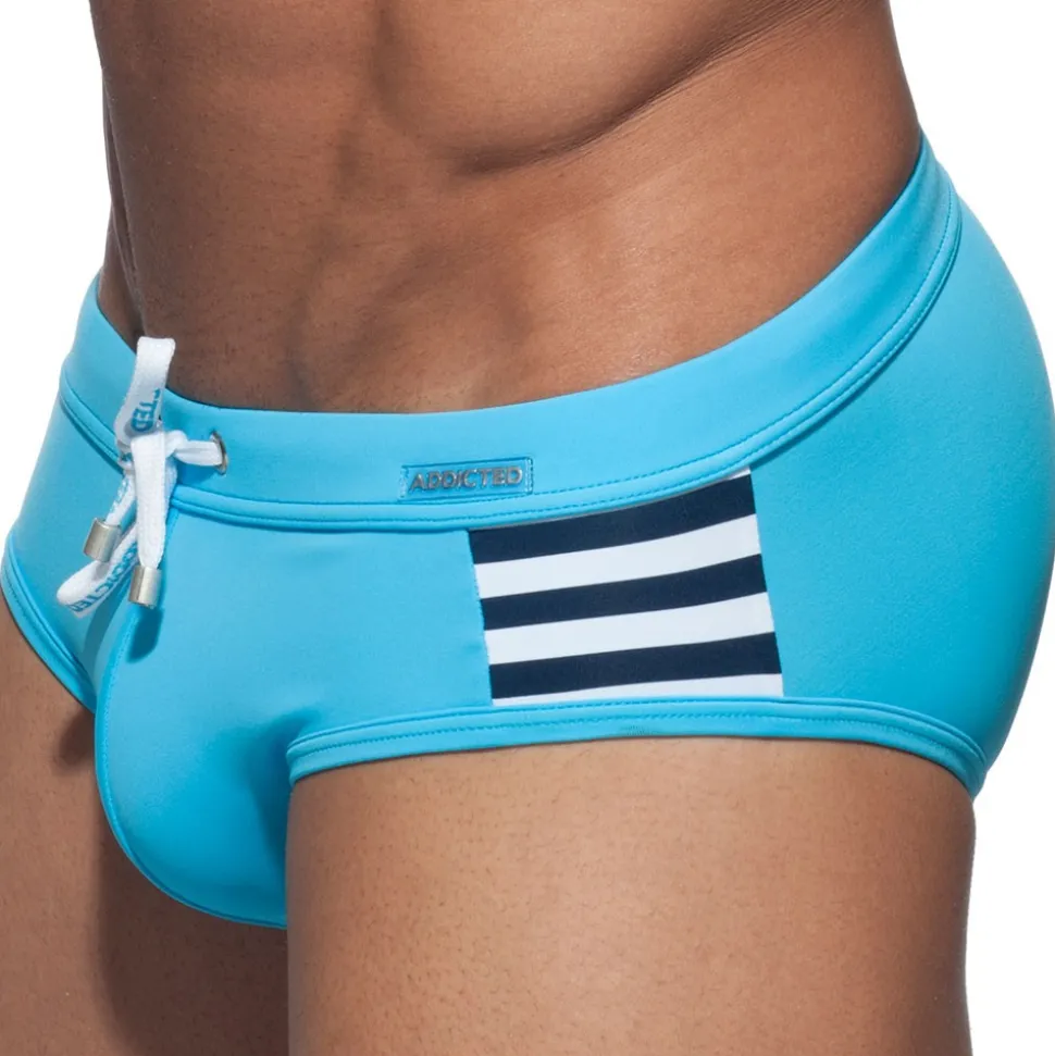 Slip de Bain Sailor Colored Turquoise