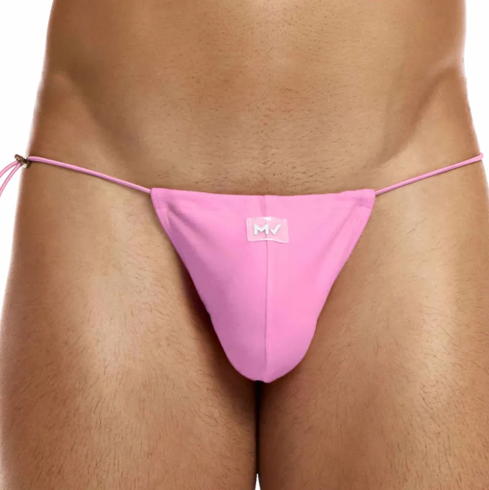 Slip de Bain Tanga Chameleon Rose