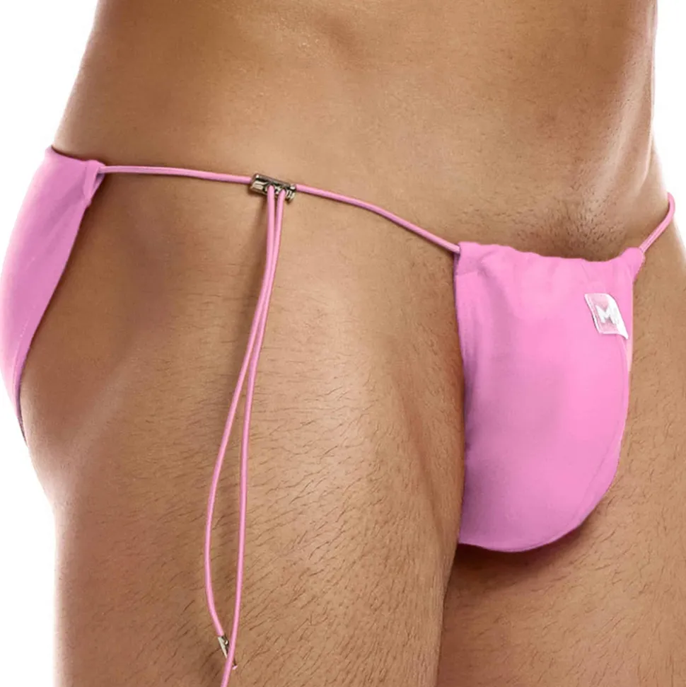 Slip de Bain Tanga Chameleon Rose