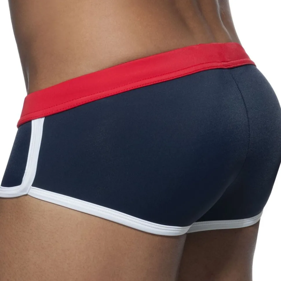 Slip de Bain Uni Marine