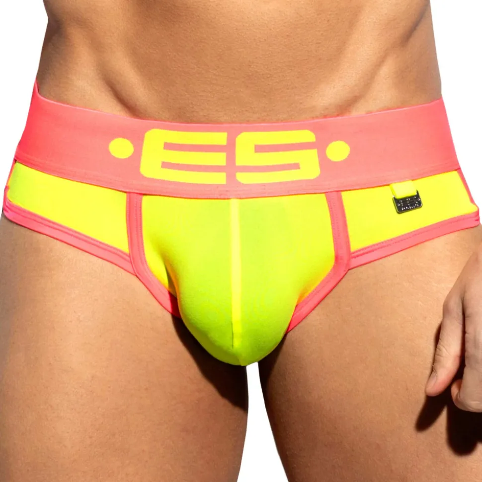 Slip Double Side Microfibre Jaune Fluo