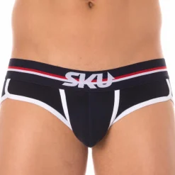 Slip First Coton Bleu Marine